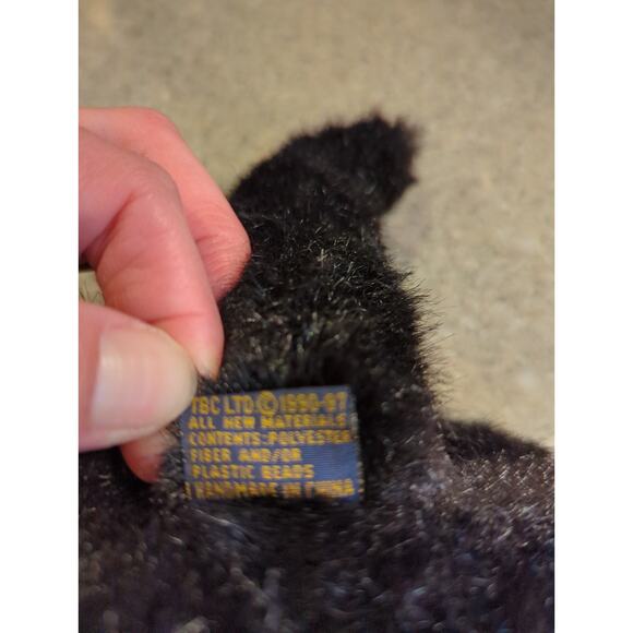 Boyds Bears Puck Black Cat Costume Archive Collection Articulated Arms & Legs 10 - Picture 8 of 8